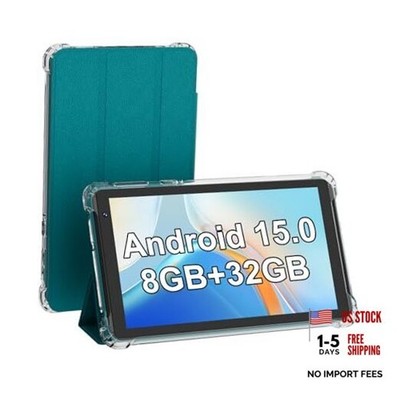 Blue 7'' Tablet with 8GB RAM, 32GB ROM, 1TB Blue Case