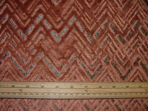 8.3 Metres Romo Zola Cinnamon Velvet Fabric Curtain Upholstery RRP £1975.40 - Picture 12 of 15