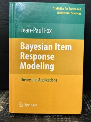 Bayesian Item Response Modeling Theory Applications Fox 2010 Hrdbk Near Fine V1