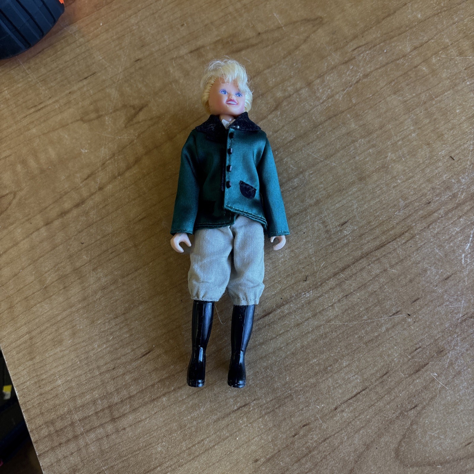 Vintage Breyer Horse Show Jumping Brenda Doll 90s Teal Green