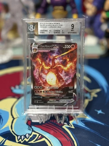 Pokémon Charizard VMAX Promo #SWSH261 BECKETT 9 M