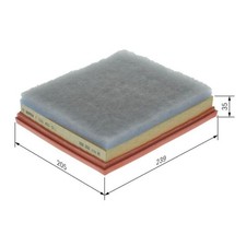 F 026 400 511 BOSCH Luftfilter