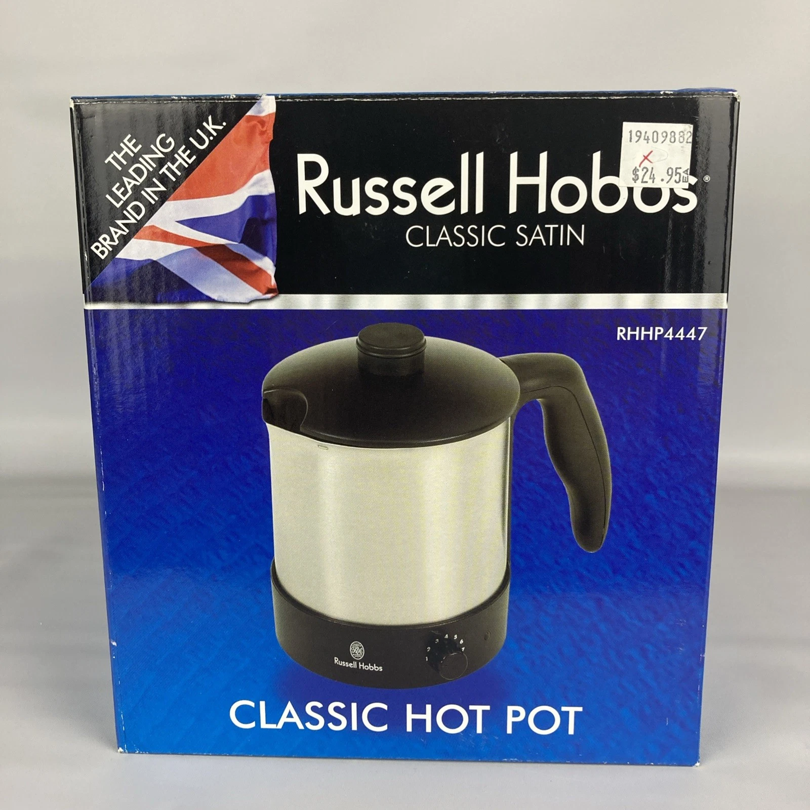 Vintage Russell Hobbs Hot Pot Classic Satin RHHP4447 NEW