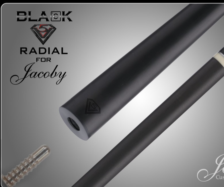JACOBY V5 5.0 BLACK RADIAL 12.5 MM CARBON 29