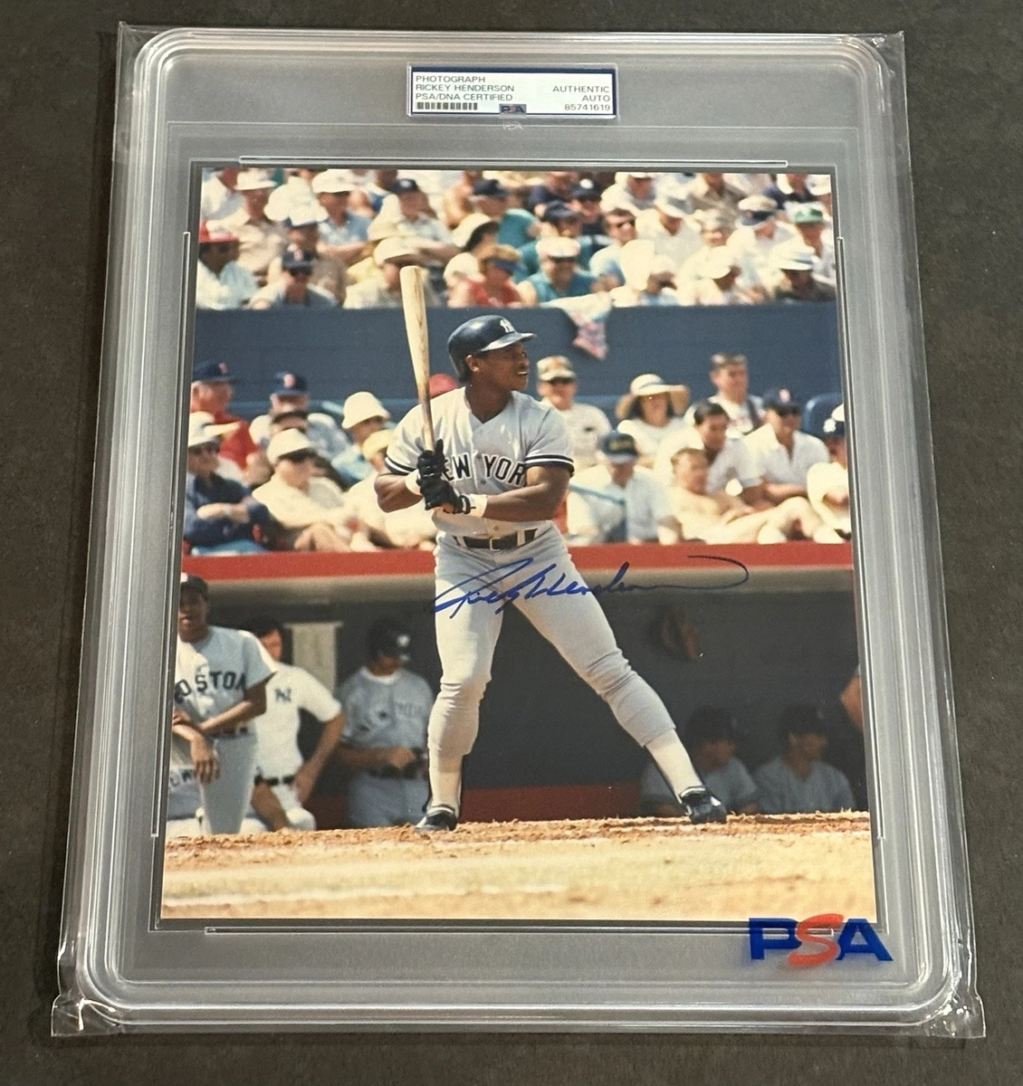 Rickey Henderson MLB Original Autographed Photos for sale | eBay