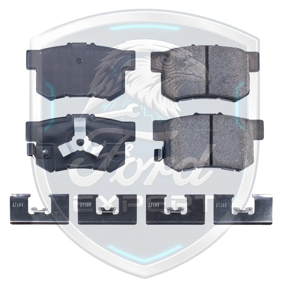 Kit de pastillas de freno delanteras y traseras premium OE para Honda Lifetime Warr 2007-2012 Foto 3 de 4