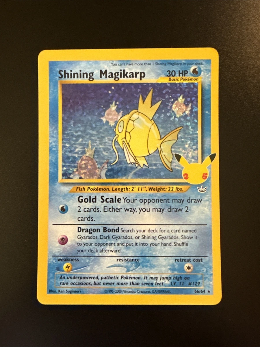 Shining Magikarp Pokémon TCG Cards for sale | eBay