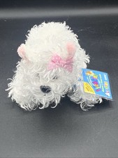 GANZ Lil'Kinz Webkinz White Terrier Plush Sealed Code 2007 Retired HS106