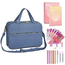 Orionstar Bible Cover with Study Journaling Kit, Bible Cover Case for Women, ...