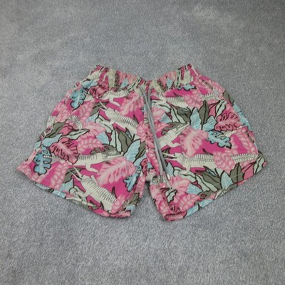 Vilebrequin Badeshorts Herren Small Rosa Blumen Urlaub Badehose Strand Gefüttert 5766