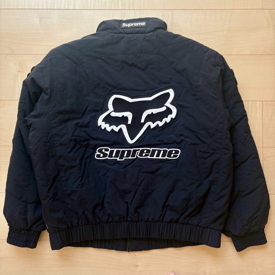 supreme fox racing puffy jacket Size L | eBay