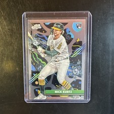 Topps 2025 Cosmic Chrome Nick Kurtz #183 Rookie Base Set Athletics