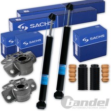 2x SACHS STOSSDÄMPFER+DOMLAGER+PROTECTION KIT HINTEN passend für FIAT PUNTO 199