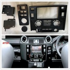 Car Dash Nav Head Unit Fascia Panel Kit For Land Rover Defender 90 /110