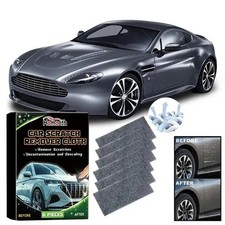 6pcs Nano Magic Sparkle Cloth Car Scratch Remover For Car Scratches Polishing