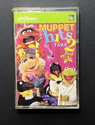 THE MUPPETS HITS TAKE 2 Cassette Tape 1994 Jim Henson Muppet Show Rare