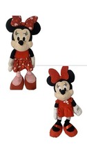 Disney Parks Princess Minnie Mouse Plush Valentine Minnie Lot Of 2