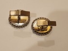 ELEGANT 14K WHITE GOLD CUFFLINKS 1960s — photo 7
