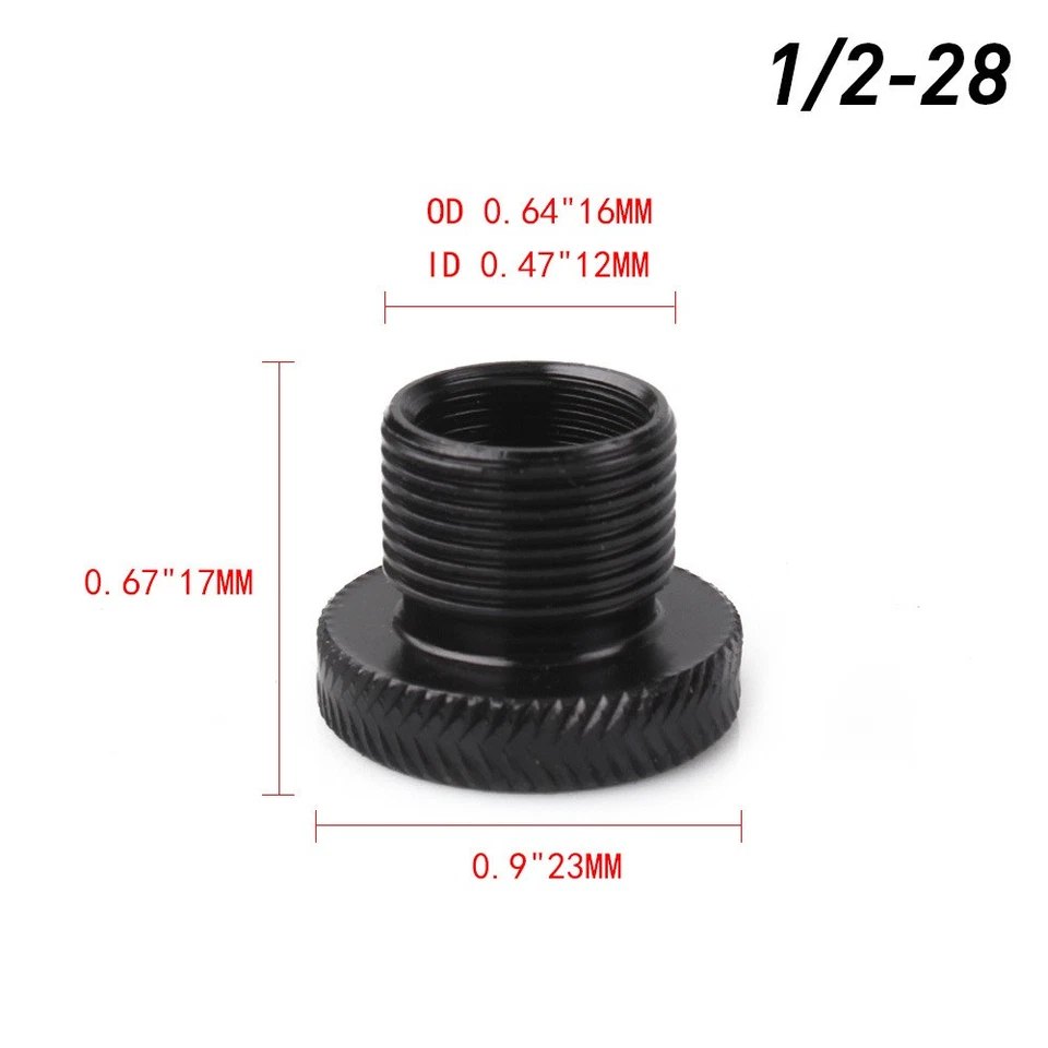 5/8-24 to 1/2-20, 1/2-28,M14X1 Automotive Threaded Thread Oil Filter Adapter - Image 3 of 4