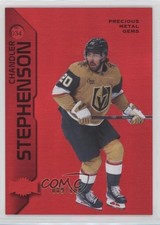 2023-24 Skybox Metal Universe PMG Red 89/100 Chandler Stephenson #034 1r7k