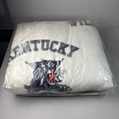 Vintage St Mary s University Blanket Full Or Twin Size Kentucky Wildcats 72x90 