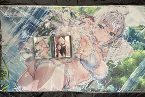 Roshidere Arya Essentia Fujima Takuya 2-Type Sleeve Playmat Set - Picture 1 of 3