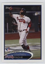 2021 Topps Transcendent Collection VIP Party 37/95 Cristian Pache #3 1cc7
