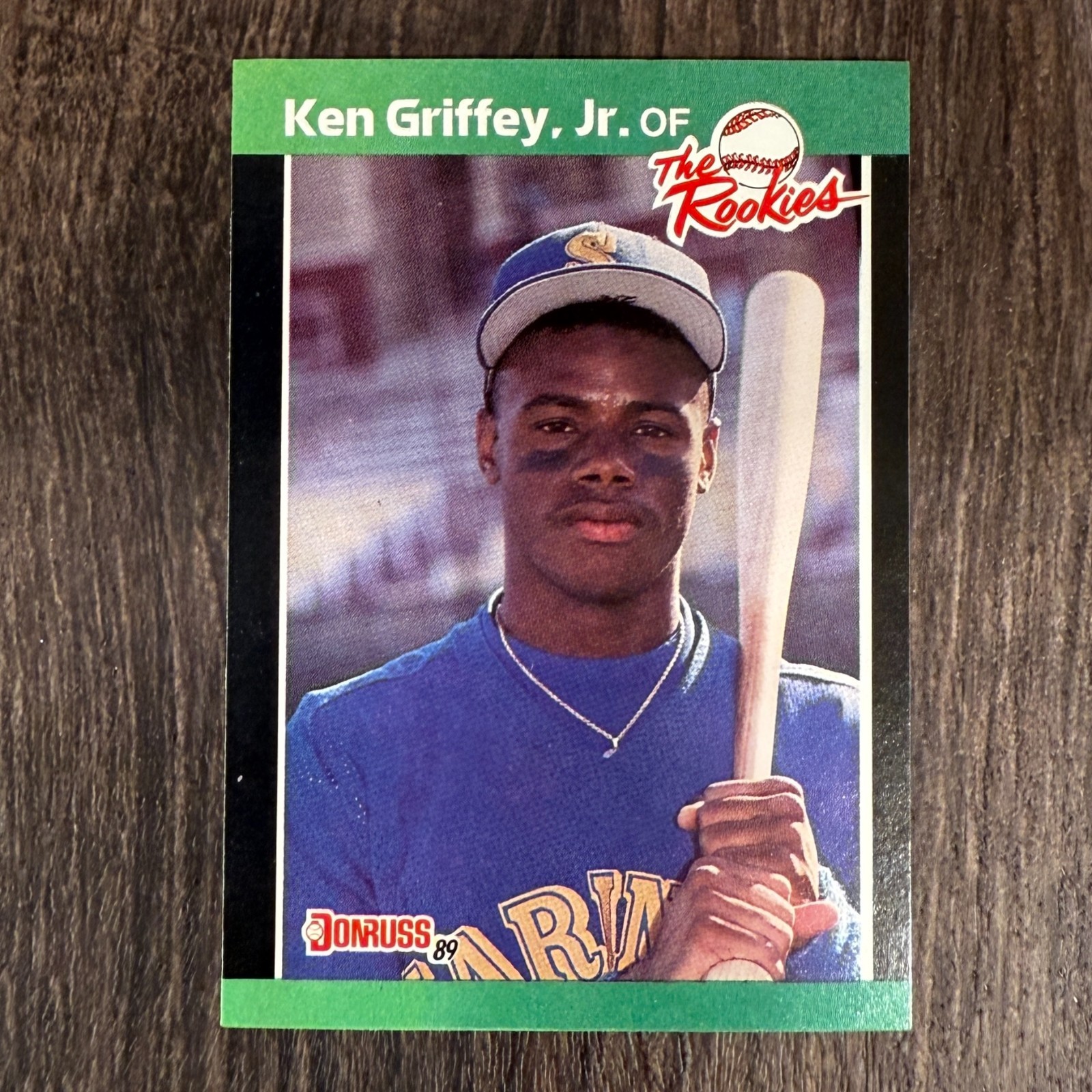 1989 Donruss The Rookies Baseball Card #3 - Ken Griffey, Jr. Seattle Mariners