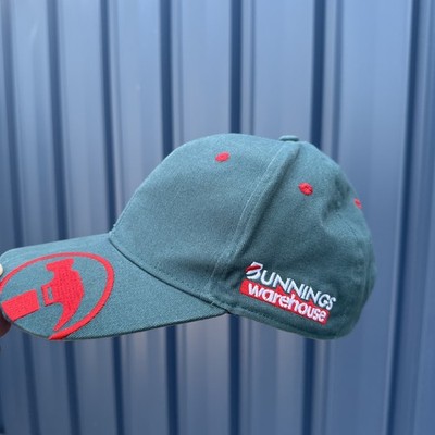 Bunnings Warehouse Cotton Logo Hat Red Hammer Baseball Cap One Size Adult OSFM