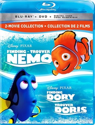 FINDING NEMO/FINDING DORY 2-MOVIE COLLECTION  (Bilingual) (Blu-ray)