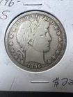 1896 S Barber Half Dollar Key Date