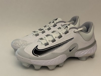 Nike Alpha Huarache Elite 4 Low MCS Baseball Cleats FD6255-100 Men's Sz 9