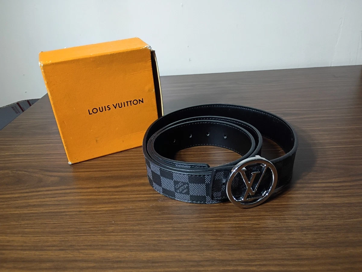 Louis Vuitton Gray Belts for Men for sale | eBay