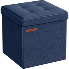 Storage Ottoman Foldable Small Ottoman Foot Rest Cube Ottoman Foot Stool Dorm