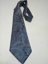 Don Loper Beverly Hills Italian Silk/Polyeste Mens Neck Tie Made In Usa Paisley