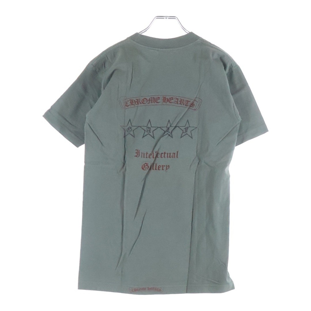 Chrome Hearts Old CH T-shirt US Print Crew Neck Short Sleeve Khaki Used 1569a98d thumbnail 2