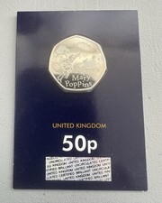 Mary Poppins 2025 50p Fifty Pence Coin Brilliant Uncirculated BU
