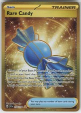 Pokemon Rare Candy SV01: Scarlet & Violet Base Set Hyper Rare Holo 256/198 NM on eBay