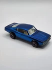 Hot Wheels Redline 1968 Custom Barracuda Blue White Int. All Original Unrestored