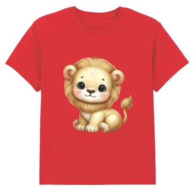 Kleiner König der Löwen Jungen Mädchen Kinder T-Shirt Löwe Jungtier Geburtstag Geschenk für Kinder