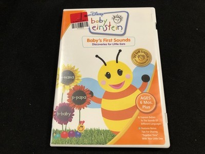 Baby Einstein Baby s First Sounds 2008 DVD Disney Physical Copy