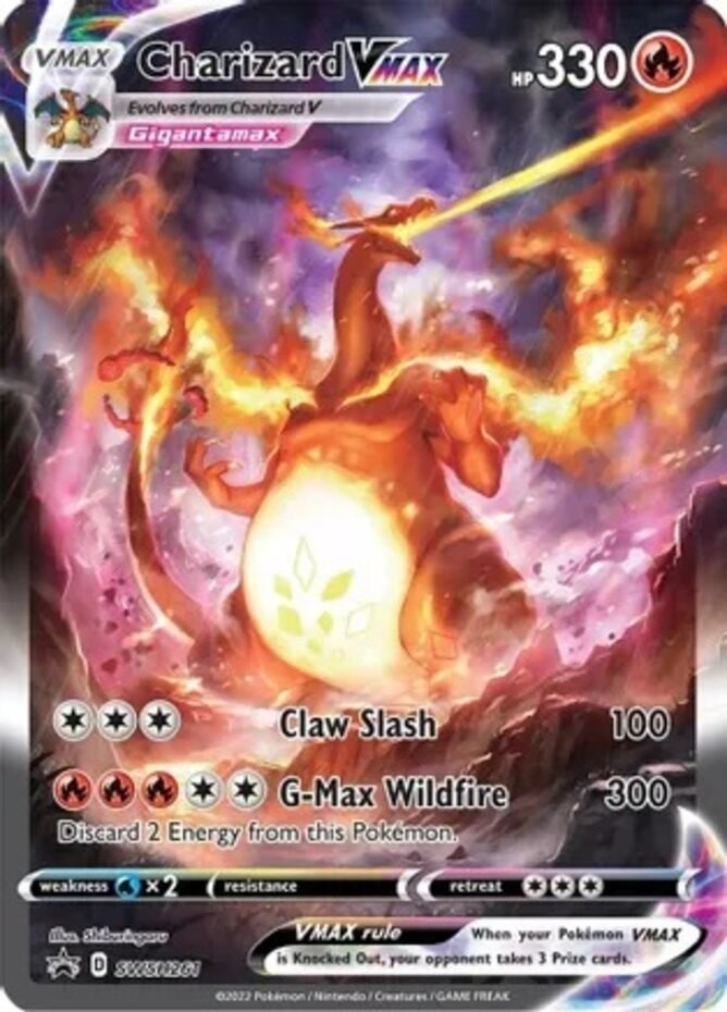 Lightly Played Charizard VMAX - SWSH261 - SWSH Black Star Promos Pokemon SWSH Bl