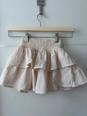 H&M Mädchen Rock creme Rüschen 2-4 Jahre