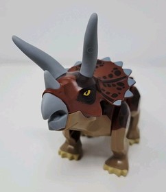 LEGO Dino 5885 Triceratops Trapper - 99% Complete - w Dinosaur + Minifigures