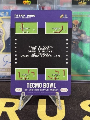 2026 Bo Jackson Battle Arena Tecmo Bowl Risky Draw (First Edition) #PL2 SSP