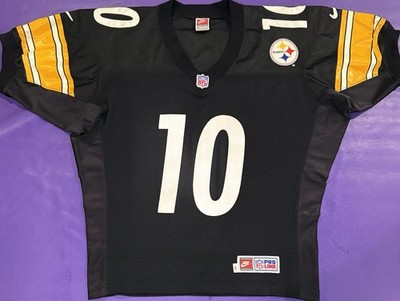 Authentic Kordell Stewart #10 Pittsburgh Steelers Nike Pro Line Jersey 44/L