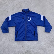 NFL Indianapolis Colts Team Apparel Windbreaker Youth XL / Men  s L Embroidered