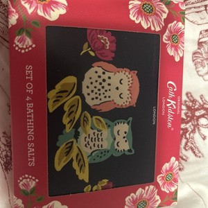 Original Cath Kidston Set Of 4 Bathing Salts