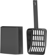 Cat Pooper Scooper, 2 in 1 Cat Litter Scoop with Holder Stand Cat Stuff Cat Scoo