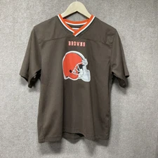 NFL Kids Touchdown Club A Division Of Mighty Mac Sports Browns Jersey Boys 14-16